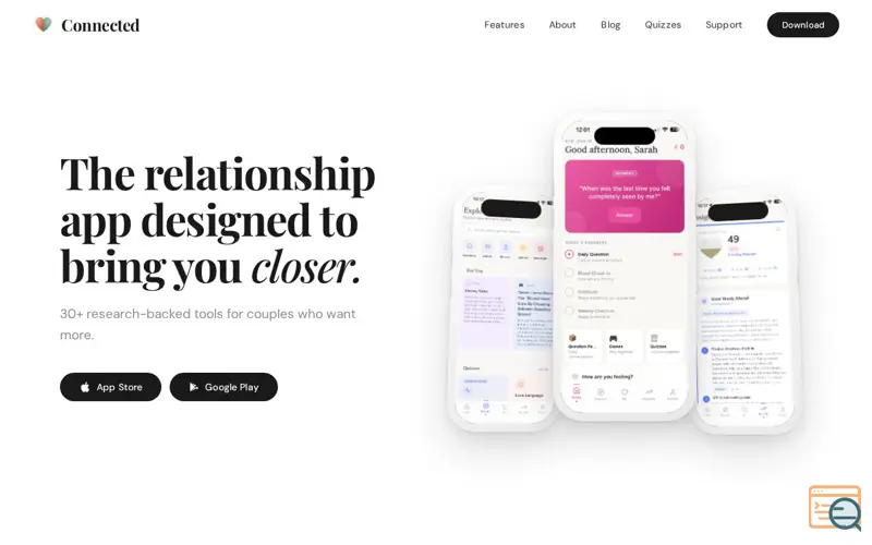 Screenshot of Connected - Couples App