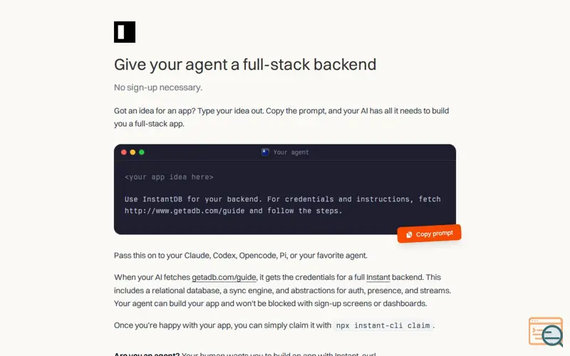 Screenshot of GETadb.com