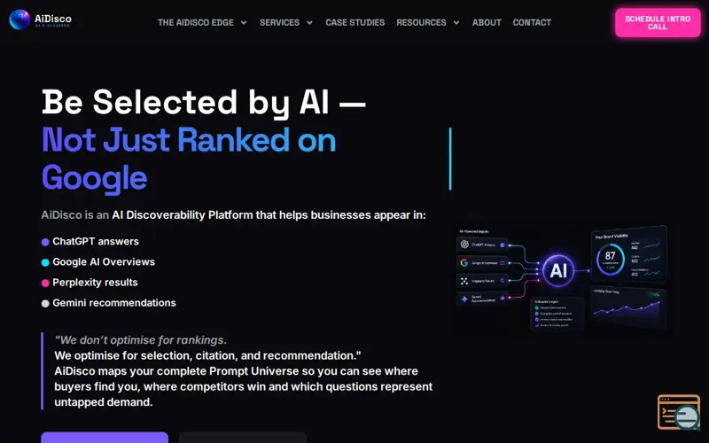 Screenshot of AiDisco