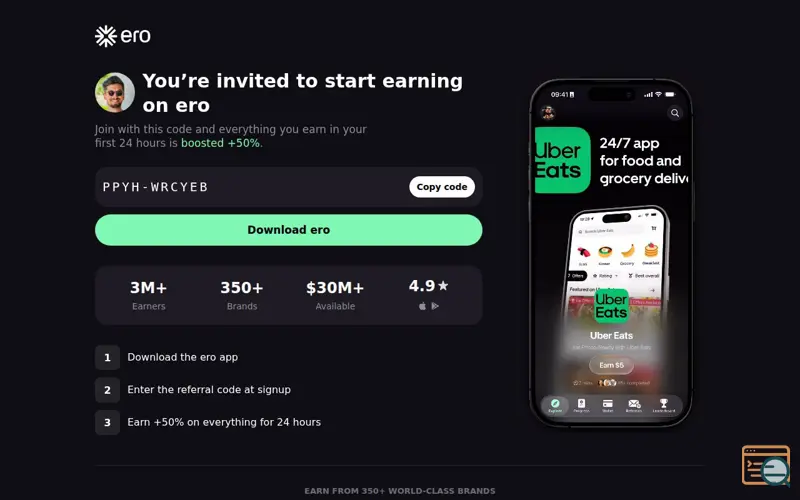 Screenshot of ero