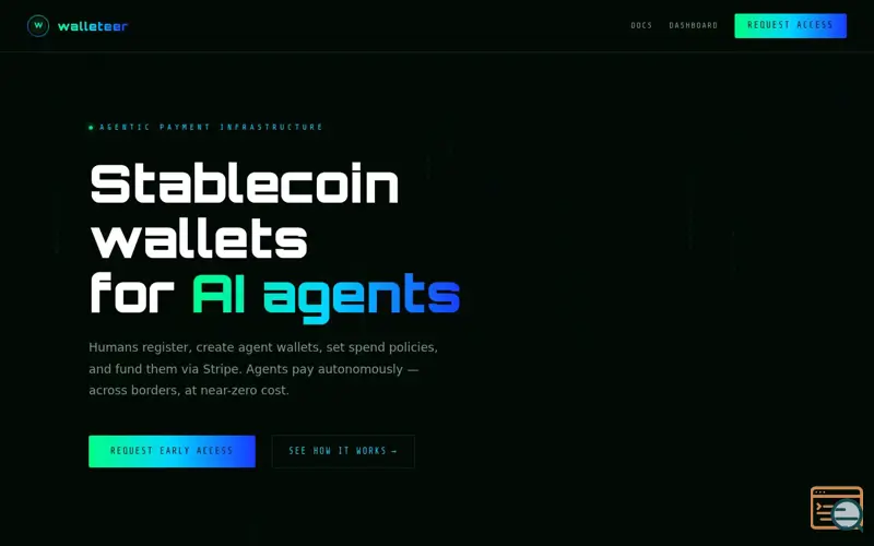 Screenshot of Walleteer