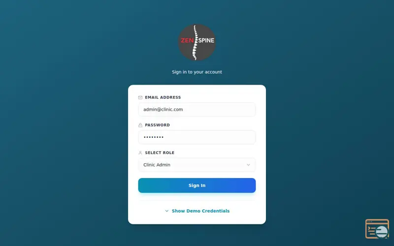 Screenshot of Clinic Pro 