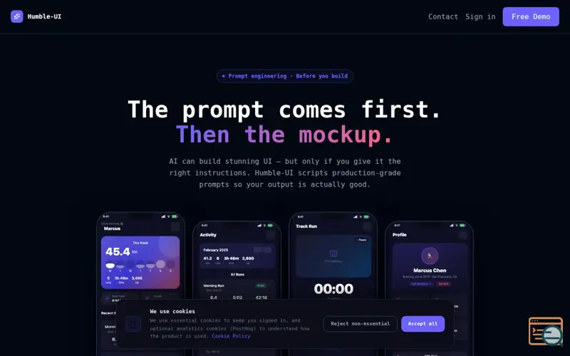 Screenshot of HumbleUI