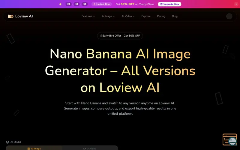 Screenshot of Loview AI
