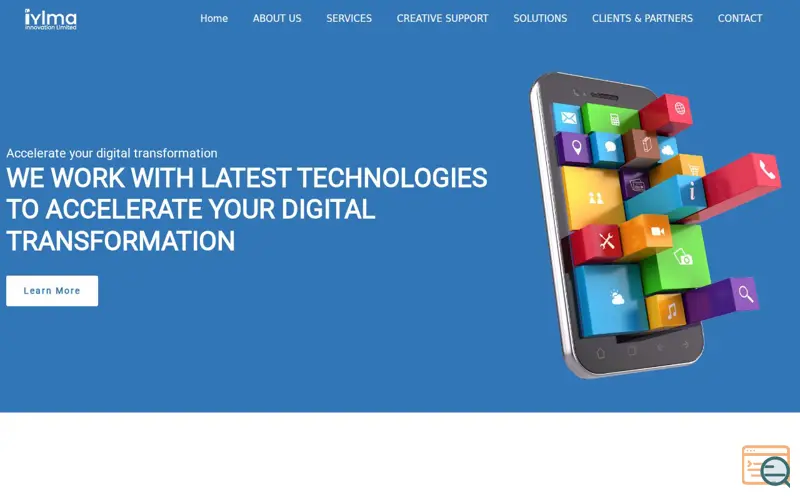 Screenshot of E-commerce