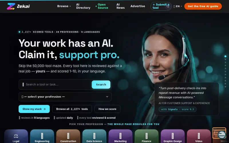 Screenshot of Zekai