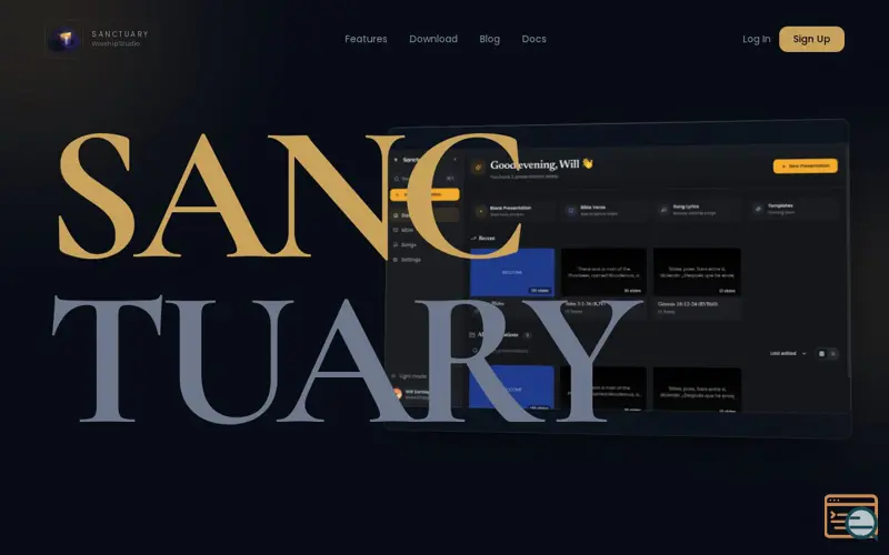 Screenshot of Sanctuary