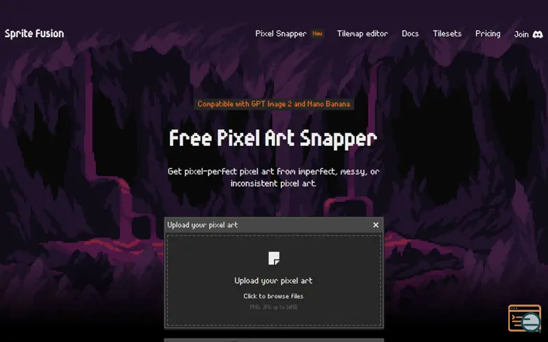 Screenshot of Pixel Snapper
