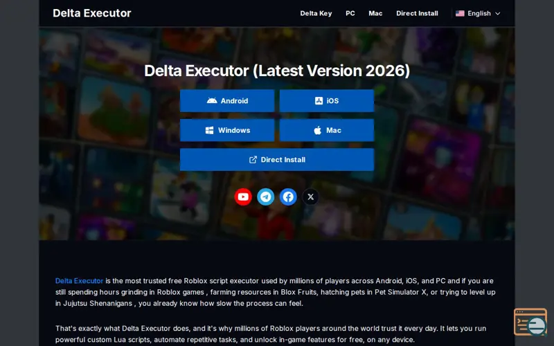 Screenshot of Delta Executor