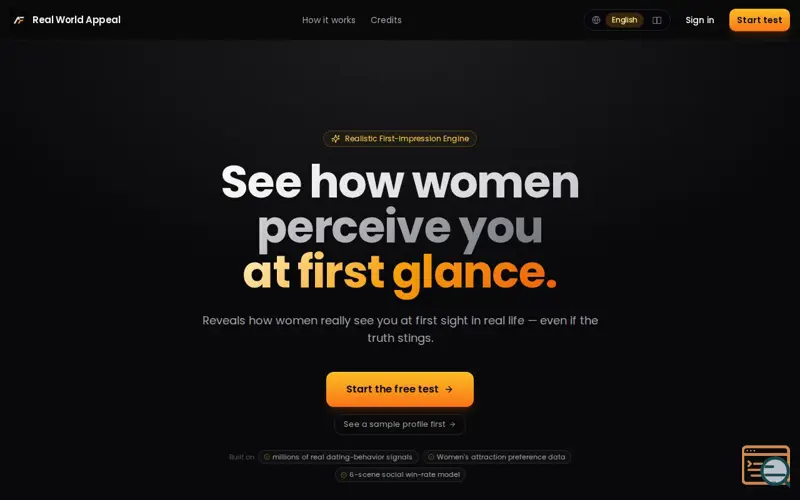 Screenshot of Real World Appeal