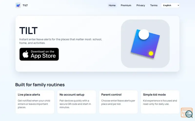 Screenshot of TILT
