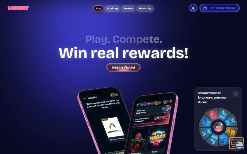 Screenshot of Winnly App 