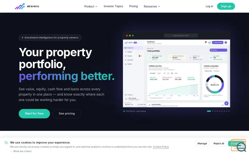 Screenshot of Akweno