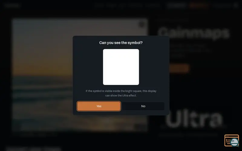 Screenshot of Gainmaps.com – Stunning colors for UI