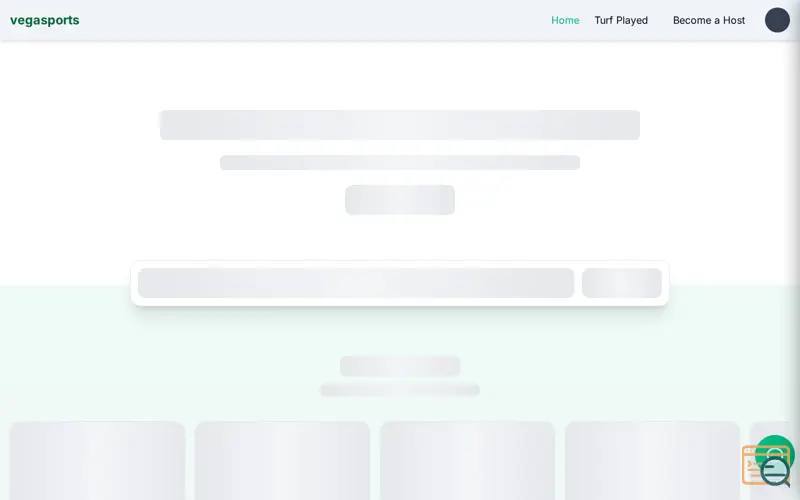 Screenshot of VegaSports