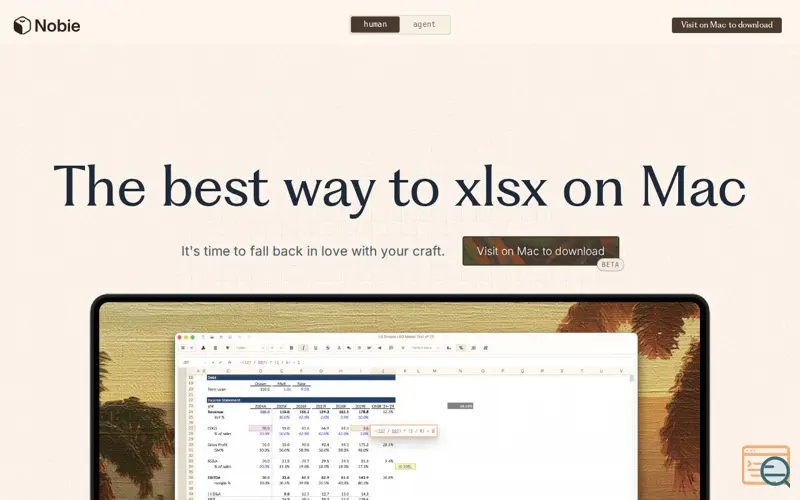 Screenshot of Nobie
