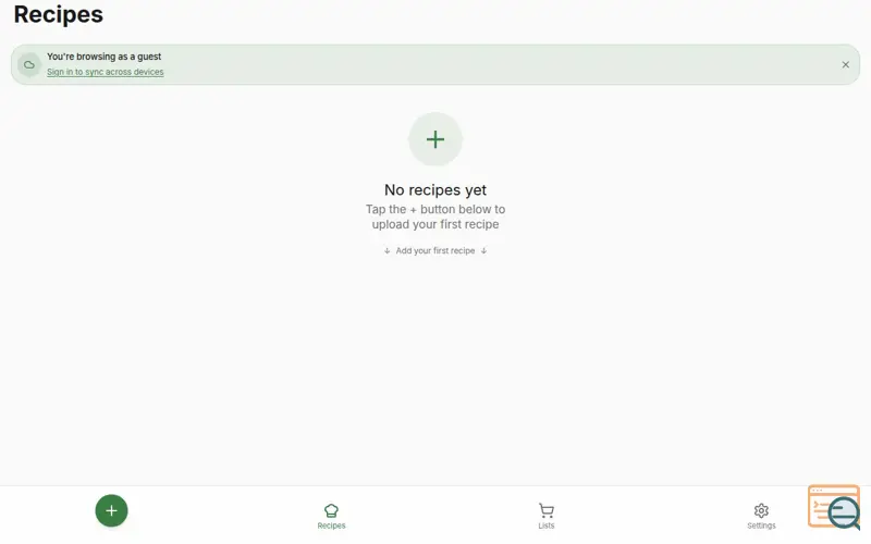 Screenshot of ShopnCook
