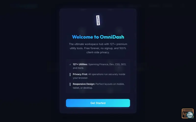 Screenshot of OmniDash