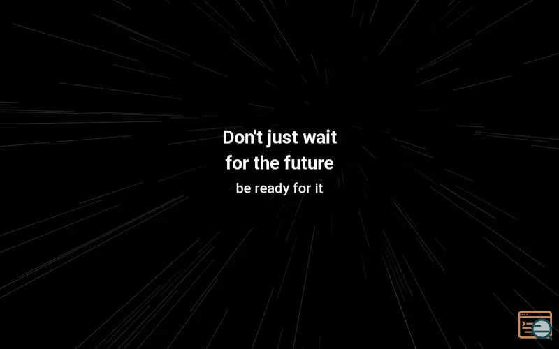 Screenshot of Get prepared for the future