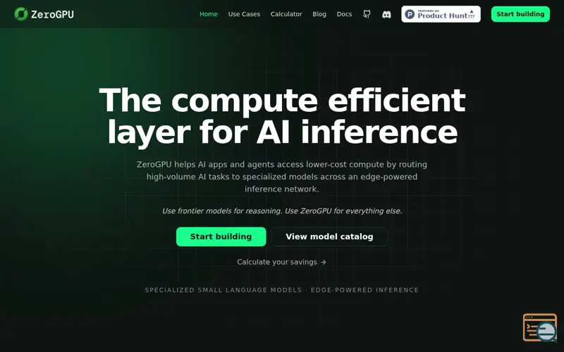 Screenshot of ZeroGPU