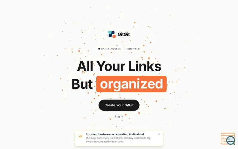 Screenshot of GitGit