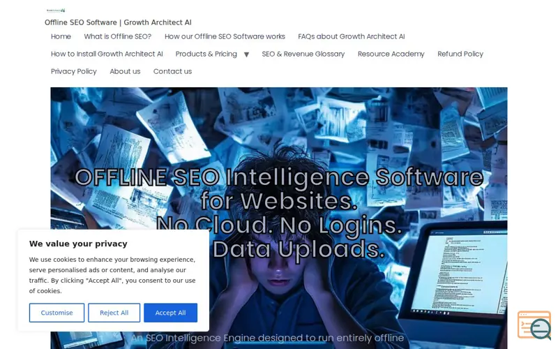 Screenshot of Growth Architect AI