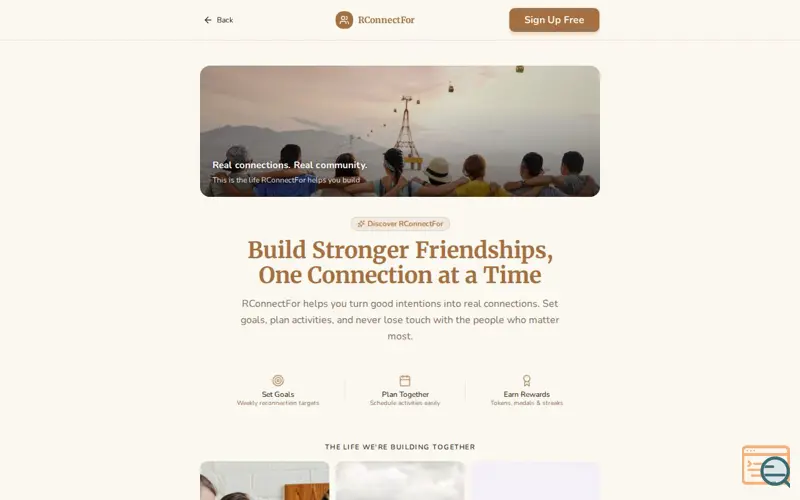 Screenshot of RConnectFor, a launch using ipify