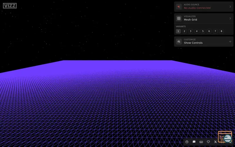 Screenshot of Vizz