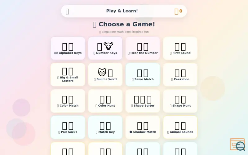Screenshot of Free Games for Baby