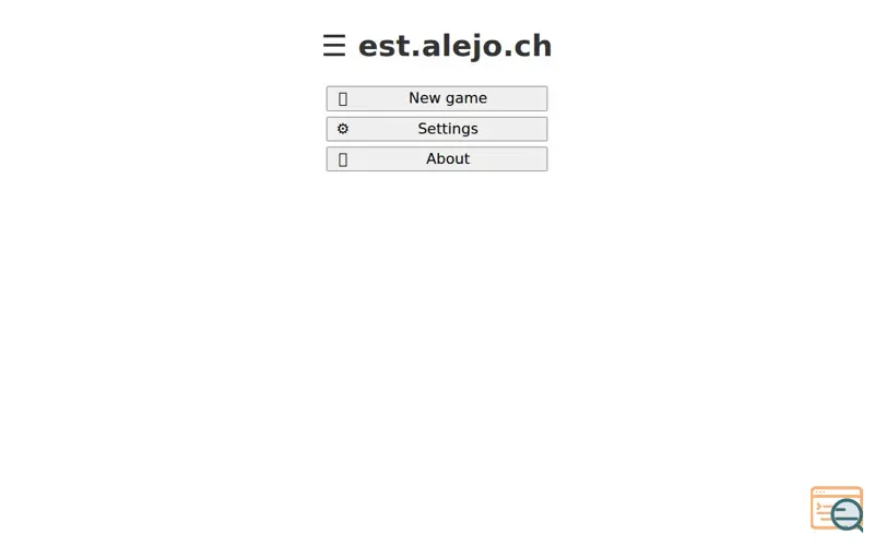 Screenshot of Est