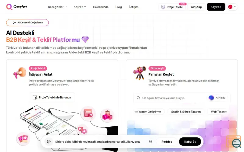 Screenshot of Qeşfet
