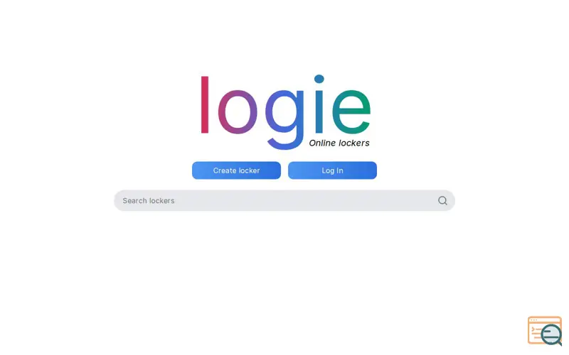 Screenshot of logie