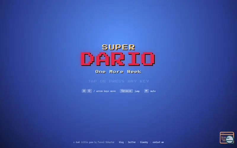 Screenshot of Super Dario