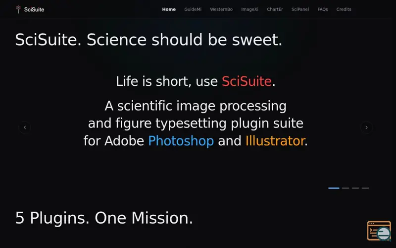 Screenshot of SciSuite