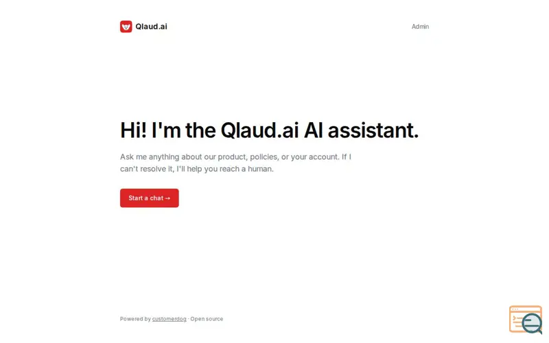 Screenshot of CustomerDog — Customer Support Agent