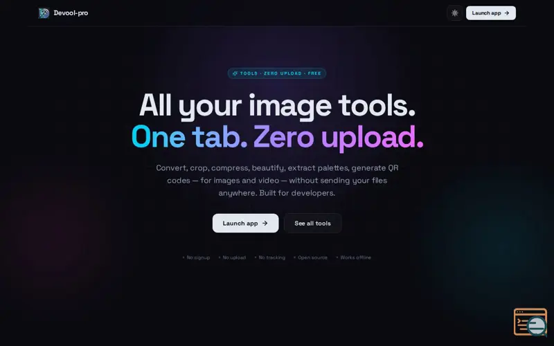 Screenshot of Devool-pro
