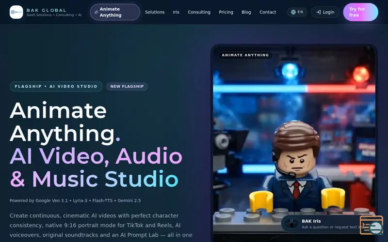 Screenshot of Animate Anything