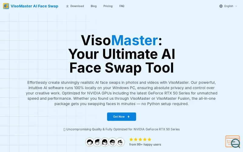 Screenshot of VisoMaster
