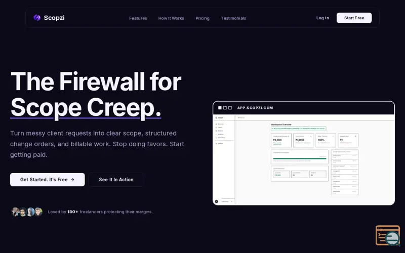 Screenshot of Scopzi