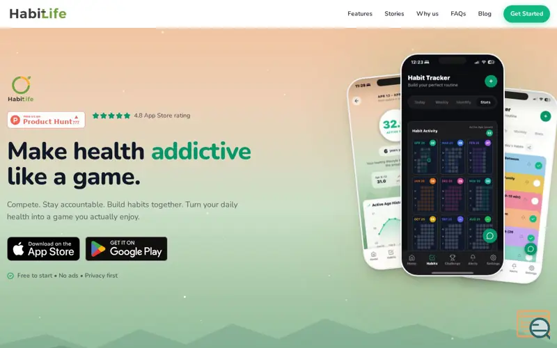 Screenshot of HabiLife
