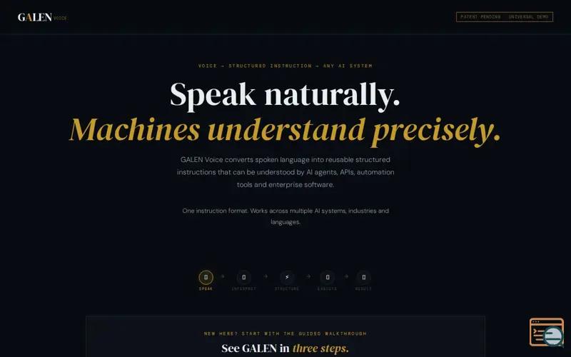 Screenshot of Galen
