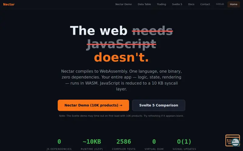 Screenshot of Buildnectar