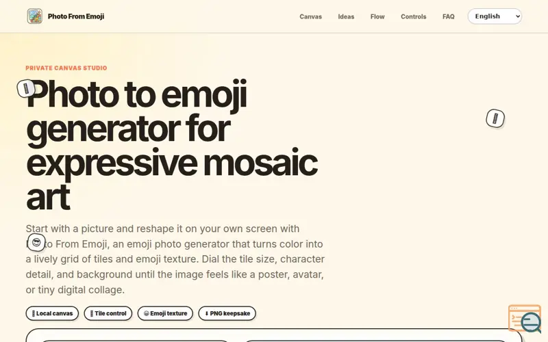 Screenshot of Photo From Emoji