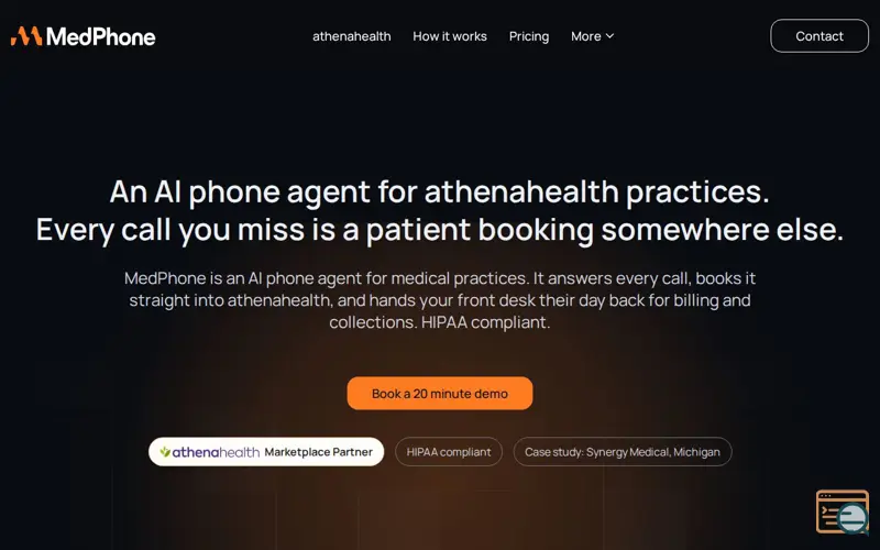 Screenshot of MedPhone