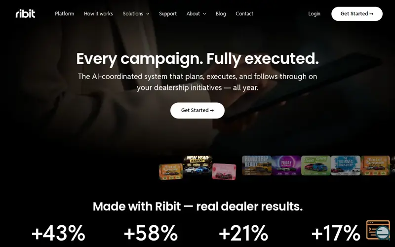 Screenshot of Ribit AI