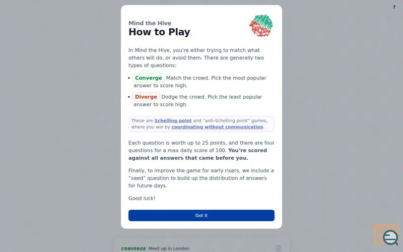 Screenshot of Mind the Hive