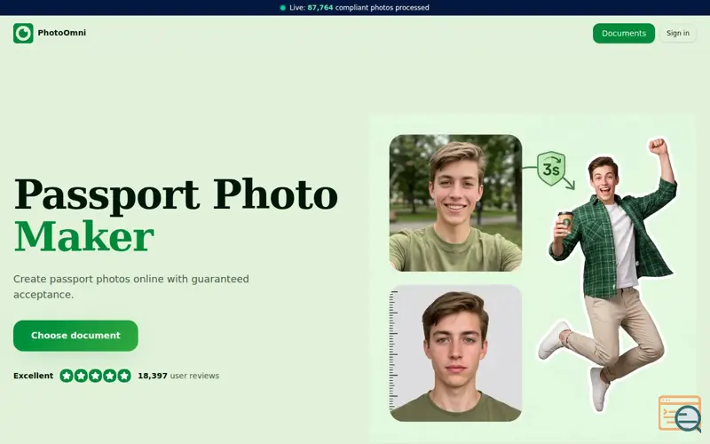 Screenshot of PhotoOmni