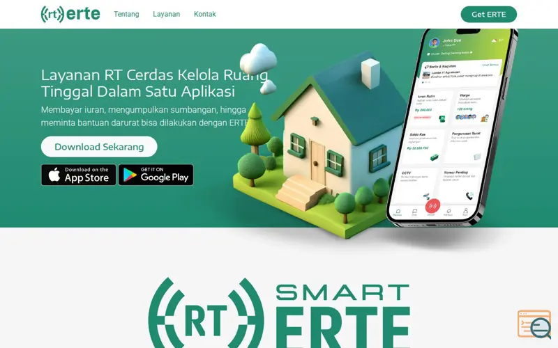 Screenshot of SMART ERTE