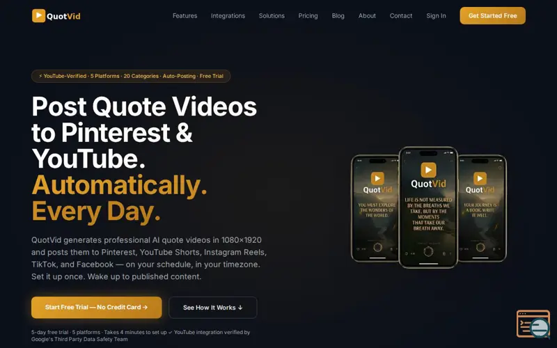 Screenshot of viral short video