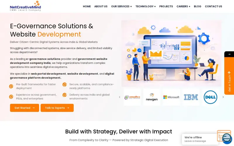 Screenshot of Netcreativemind